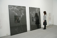 Facing with works of Mihoko Ogaki